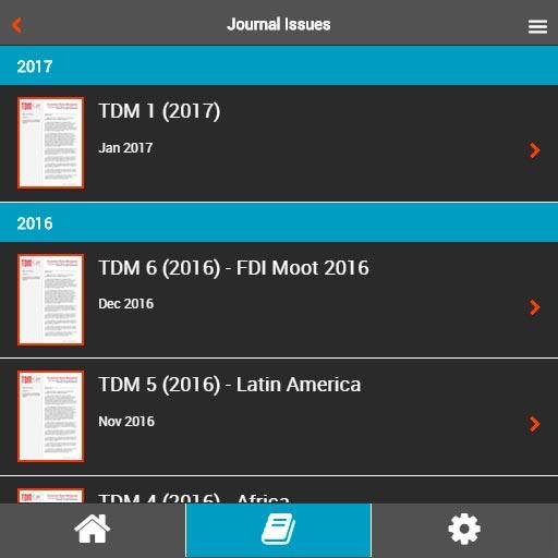 OGEL & TDM Law Journals Screen 2