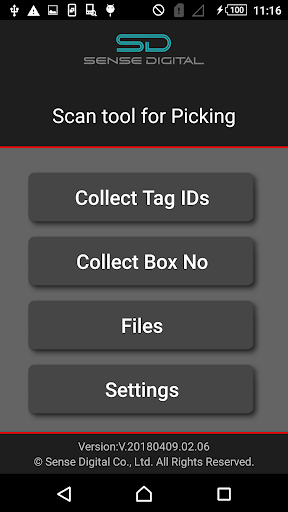 Android application SD Scan Tool screenshort