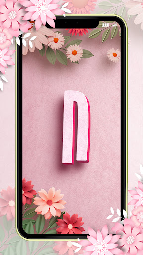 Android application Letter N Wallpaper HD screenshort