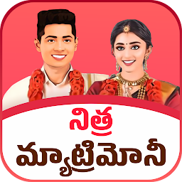 Nithra Matrimony for Telugu белгішесінің суреті