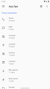 App Ops - Permission manager Captura de pantalla