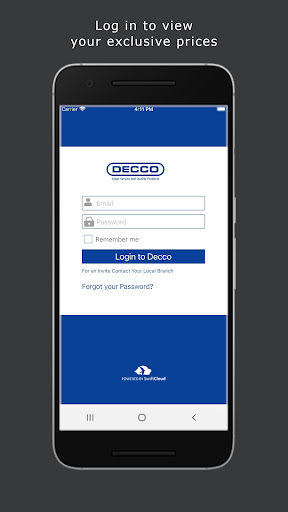Android application Decco screenshort
