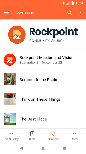 Rockpoint Community Church Screen 2