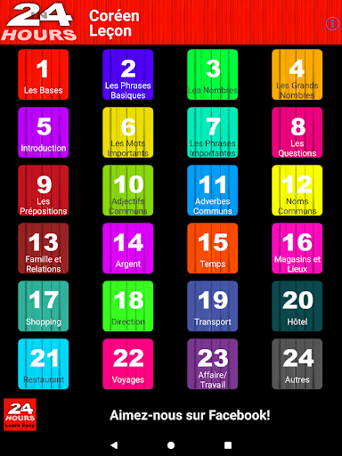 En 24 Heures Apprend Coréen