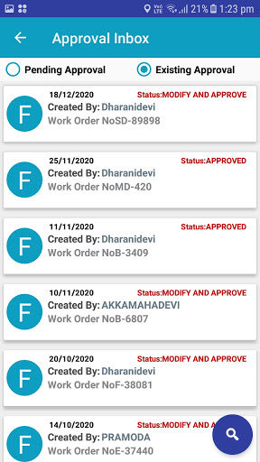 Android application MMS CESCOM screenshort