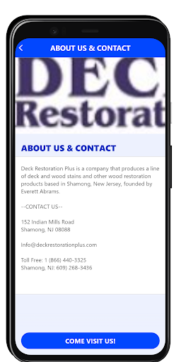 Android application Deck Restoration Plus screenshort