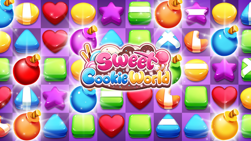 Sweet Cookie World: Match 3 1.1.4 screenshots 1