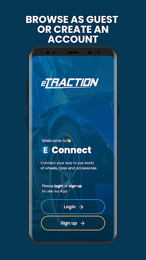Android application Etraction Econnect screenshort