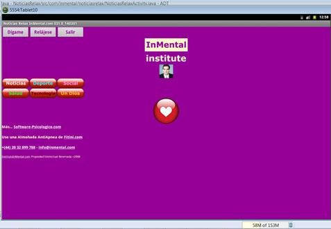 Software Psicología InMental Screen 3