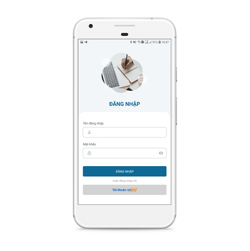Android application vnEdu LMS Tập huấn screenshort