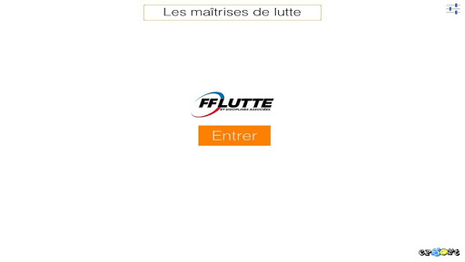 Android application Les Maitrises de Lutte screenshort