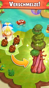Paradise Paws: Merge Animals