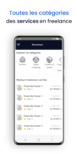 GigsDesk - Freelance en ligne Screen 3