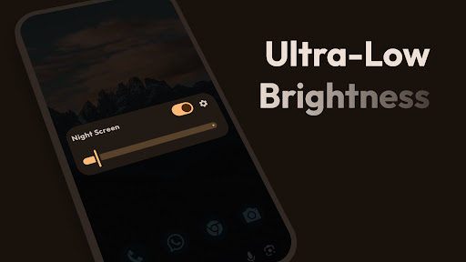 Android application Night Screen: Ultra Dim Mode screenshort