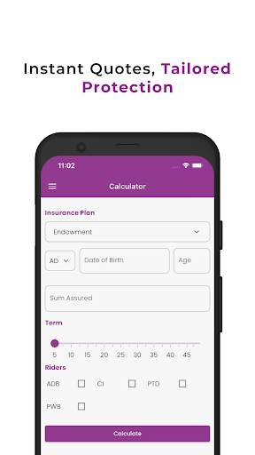 Asian Life Insurance Screen 2