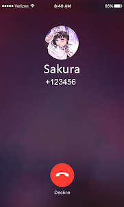 Sakura school video fake call