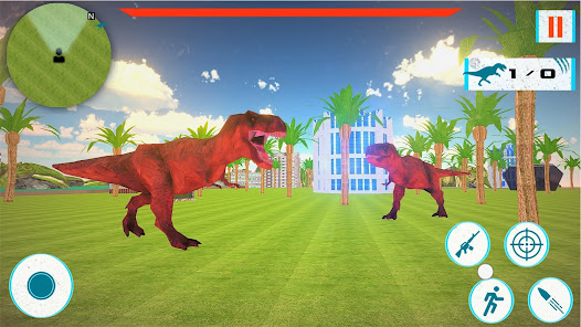 Jurassic Dino World Hunt Game 5 APK + Mod (Unlimited money) إلى عن على ذكري المظهر