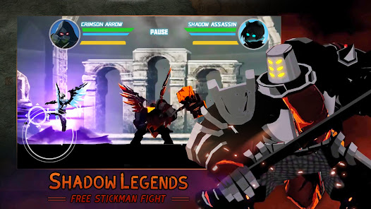 Shadow legends stickman fight Mod APK 3.1 (Unlimited money) Gallery 3