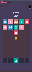 2048 Merge & Match Puzzle Game