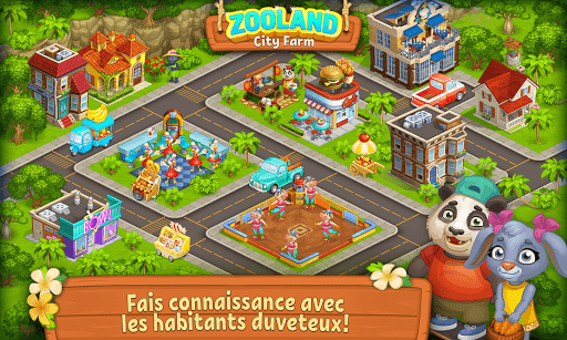 Code Triche Farm Zoo: Ferme des animaux dans la Ville Joyeuse APK MOD 5