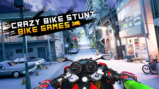Android application Bike Stunt 3d-Motorcycle Games screenshort
