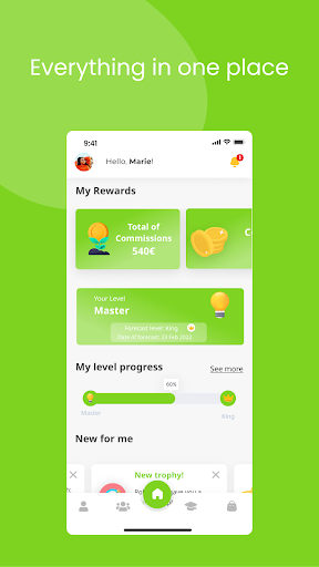 Android application Bravon - Gamification Platform screenshort