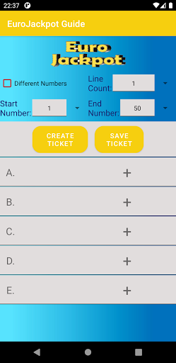 EuroJackpot Guide: Statistics, Screen 3