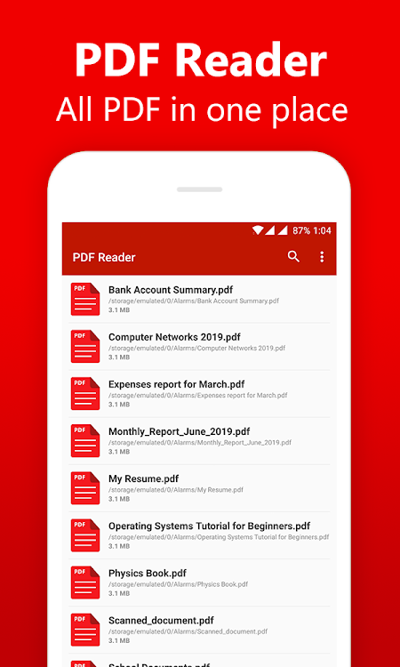 Pdf Reader - 2 Mb, Fast Viewer By Skydot Apps - (Android Apps) — Appagg