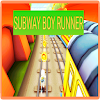 Subway boy runner icon