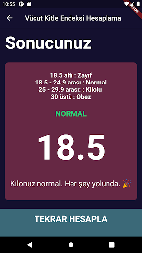 Vücut Kitle Endeksi Hesaplama