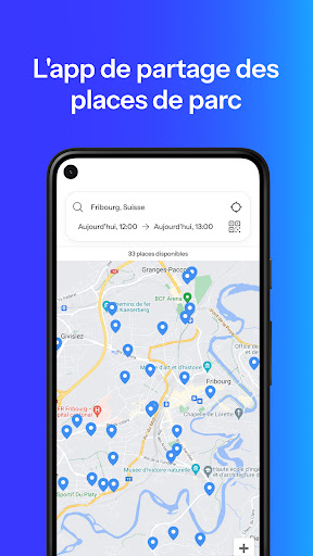 Android application P2park screenshort
