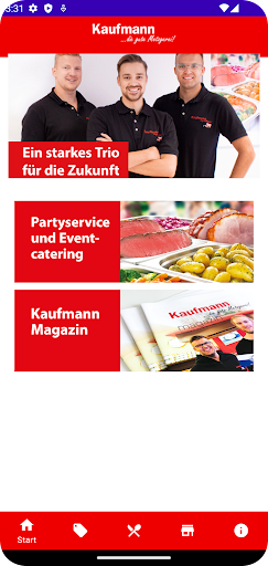 Android application KaufmannApp screenshort