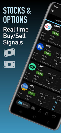 Android application Trade Signals - Stocks Options screenshort