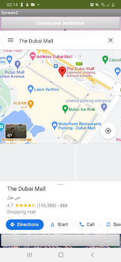 Map City Tour Screen 3