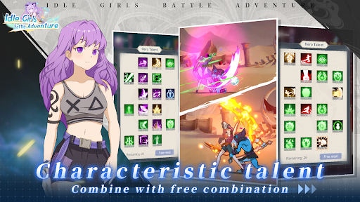 Idle Girls Battle Adventure Screen 2