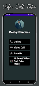 Imágen 2 Peaky Blinders Video Call Fake android