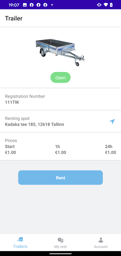Android application Alexela Haagis - nutirent screenshort