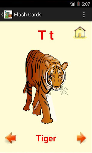 A..Z Letters Flash Cards Screenshot 2 - AppWisp.com
