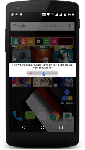 My Favorite Contacts Screen 3