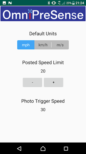Speed Reporting Radar Gun Screen 3
