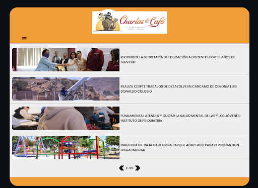 Charlas de Café APP Screen 3