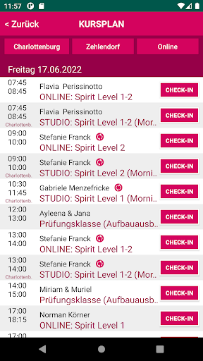 Spirit Yoga Screen 2