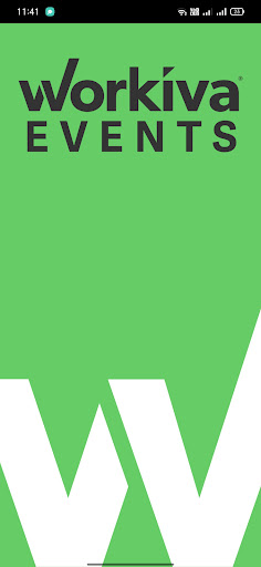 Android application Workiva Events screenshort
