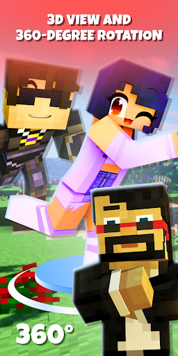 Android application Youtuber Skins for Minecraft screenshort