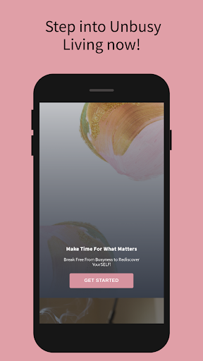 Android application Unbusy screenshort