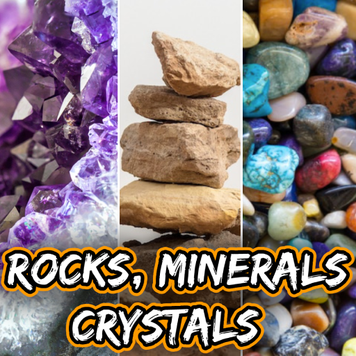 Rocks, Minerals, Crystal Guide  Icon