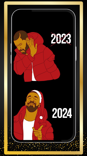 happy new year 2025 wallpaper Screen 3
