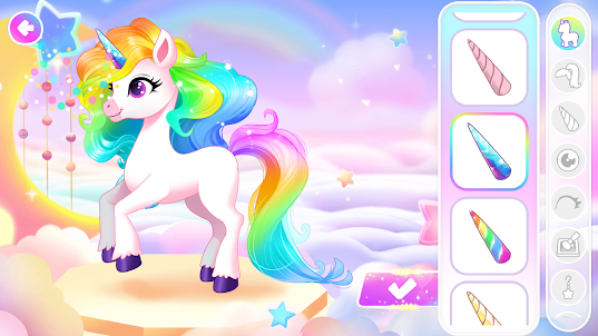 Unicorn Dress up Game for Kids
