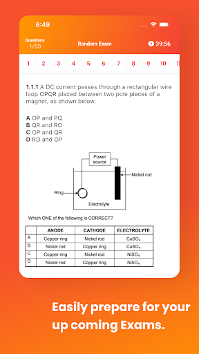 Matric Live Learning app Screen 3