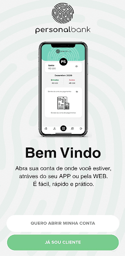 Android application personalbank screenshort
